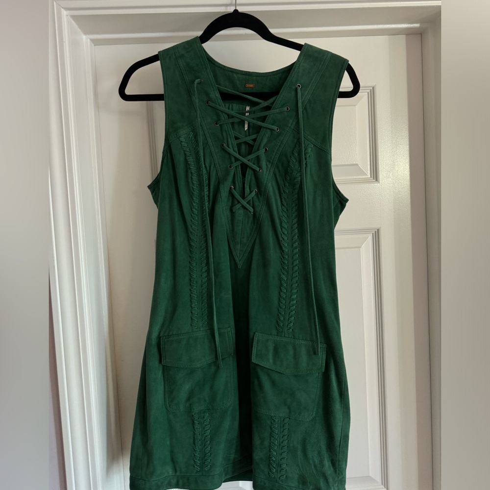 Free People Suede Mini Dress